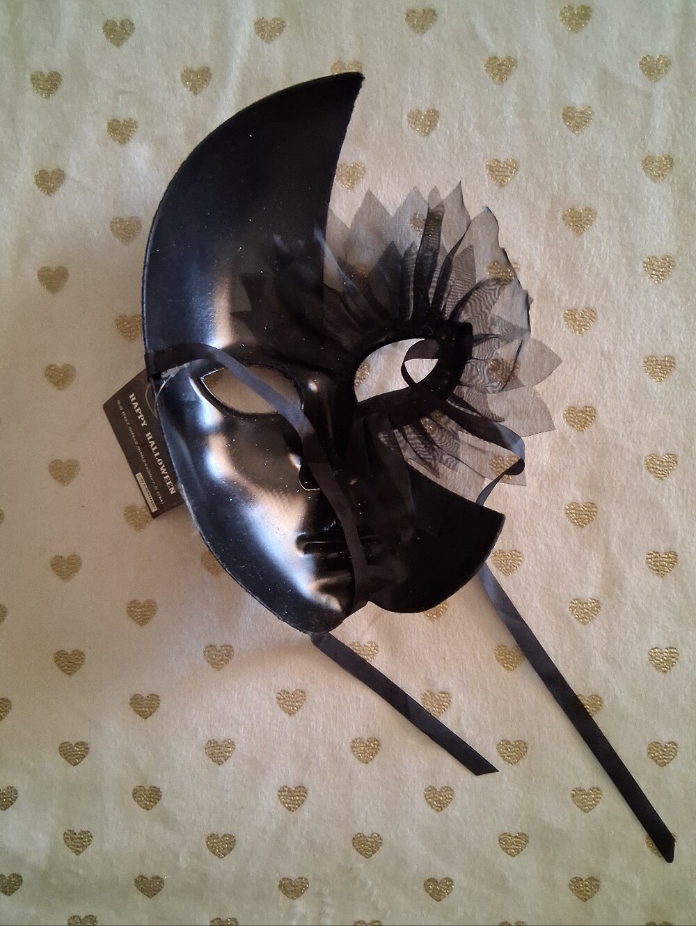 ✂️ *NWT* Momentum Brands "Flower Eye" Phantom Mask - Picture 2 of 2